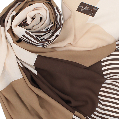 Châle YAOMY® "Titri" - Beige