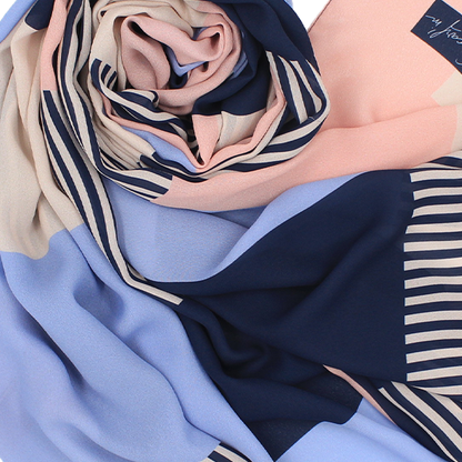 Châle YAOMY® "Titri" - Pastel