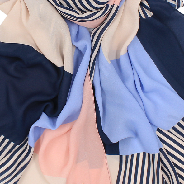 Châle YAOMY® "Titri" - Pastel