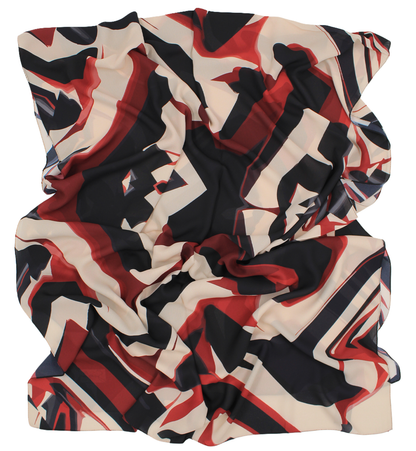 Châle YAOMY® "TRAMBA" - Rouge