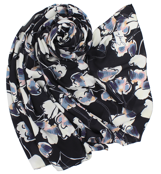 Châle YAOMY® "TULY" - Noir