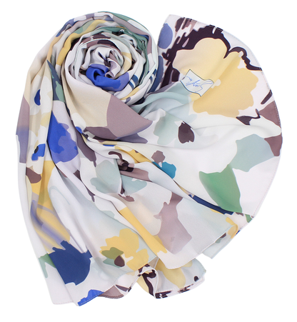 Châle YAOMY® "VALNA - Blueish