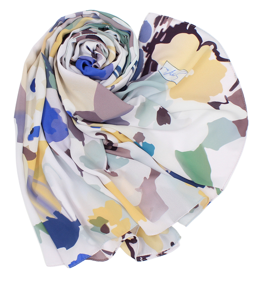 Châle YAOMY® "VALNA - Blueish