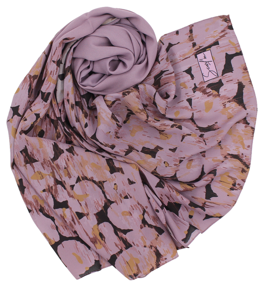 Châle YAOMY® "VIARY" - Mauve