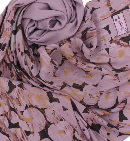 Châle YAOMY® "VIARY" - Mauve