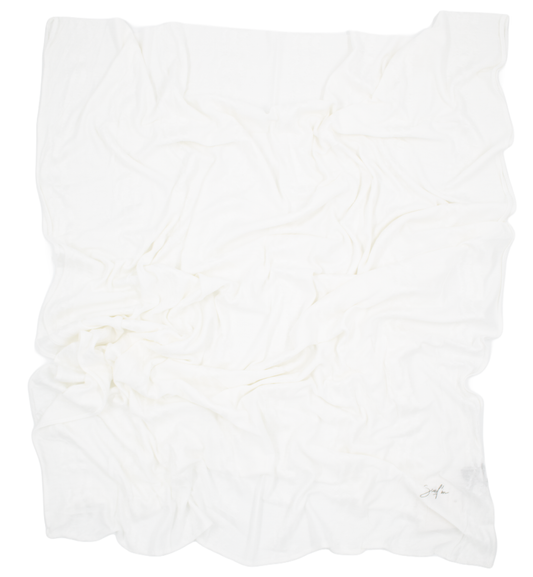 CHÂLE EMALY® "WAVE" - Blanc cassé