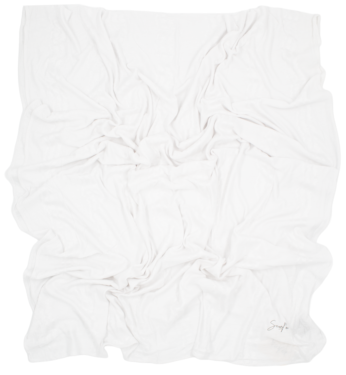 CHÂLE EMALY® "WAVE" - Blanc