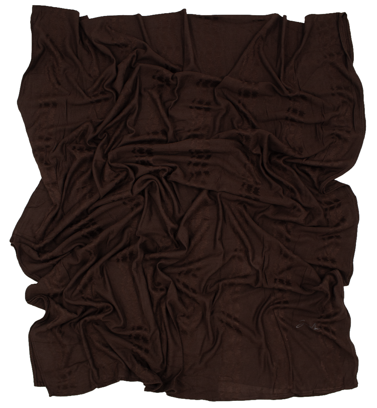 CHÂLE EMALY® "WAVE" - Marron