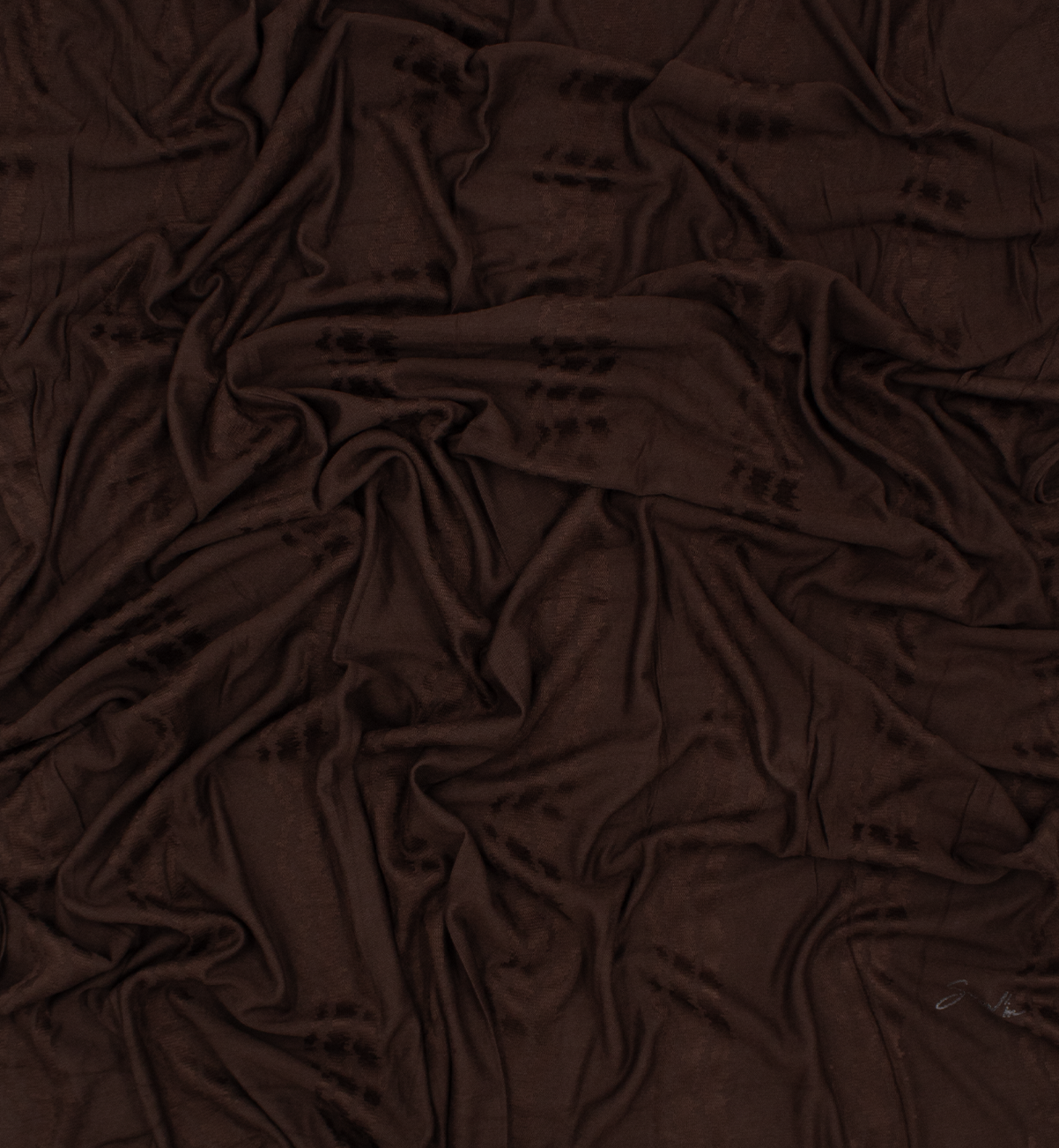 CHÂLE EMALY® "WAVE" - Marron