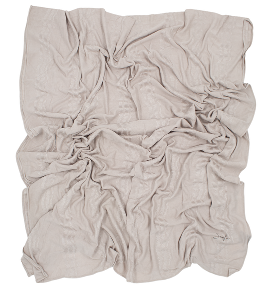 CHÂLE EMALY® "WAVE" - Beige nude