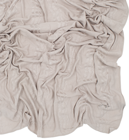 CHÂLE EMALY® "WAVE" - Beige nude