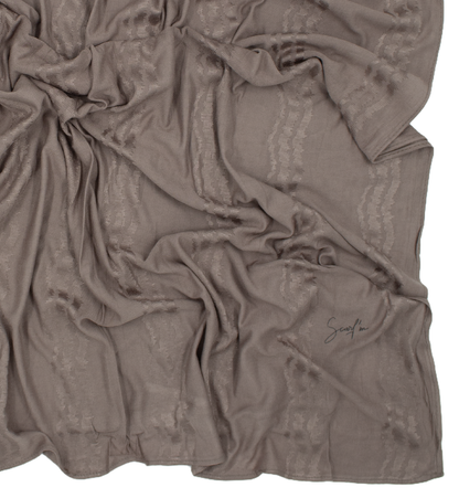 CHÂLE EMALY® "WAVE" - Taupe