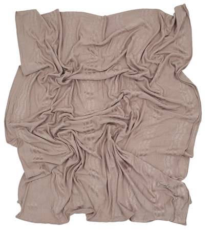 CHÂLE EMALY® "WAVE" - Vieux rose