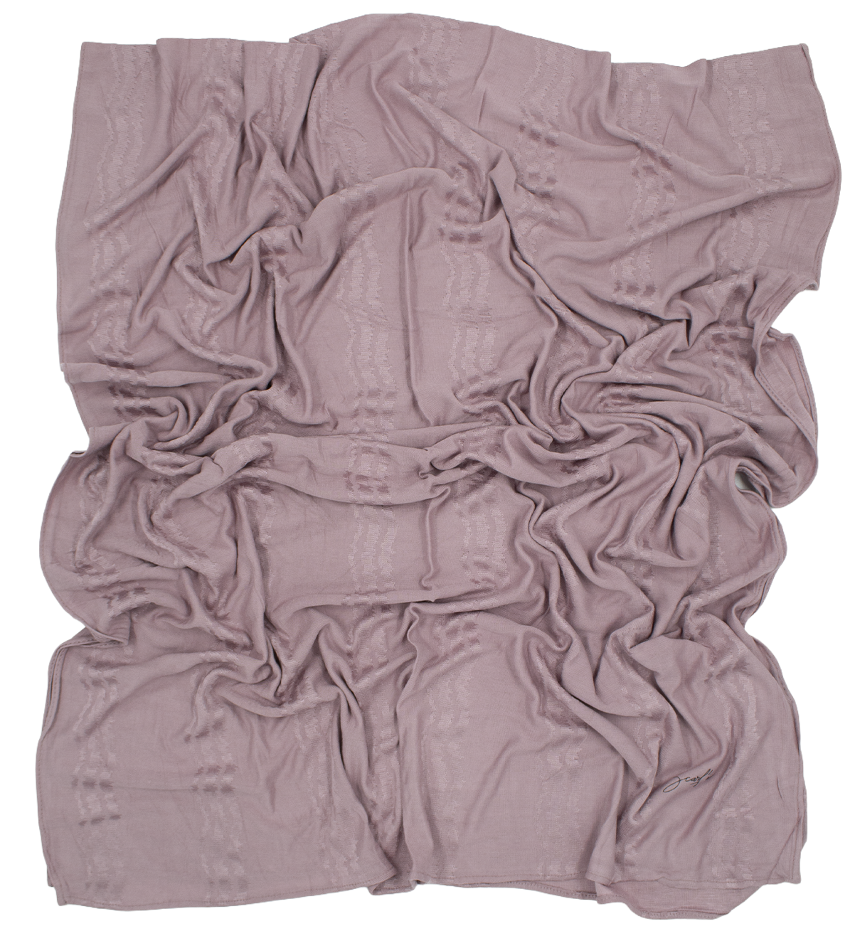 CHÂLE EMALY® "WAVE" - Mauve