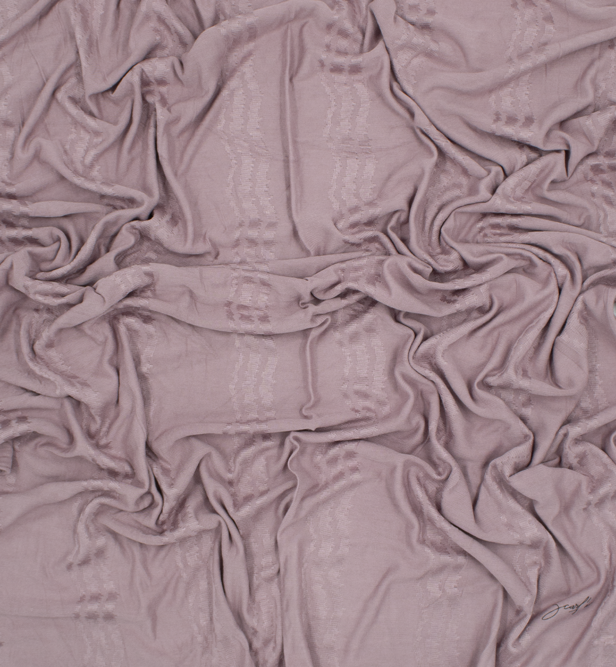 CHÂLE EMALY® "WAVE" - Mauve
