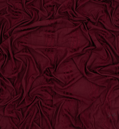 CHÂLE EMALY® "WAVE" - Bordeaux