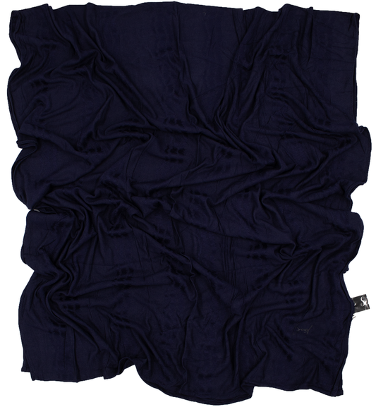 CHÂLE EMALY® "WAVE" - Bleu marine