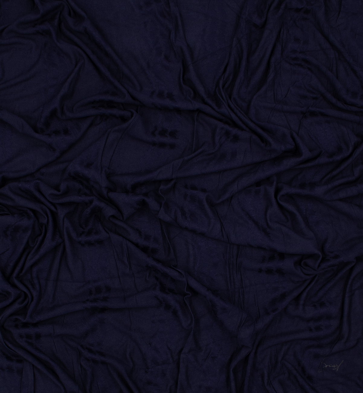 CHÂLE EMALY® "WAVE" - Bleu marine