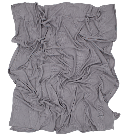 CHÂLE EMALY® "WAVE" - Gris