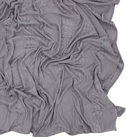 CHÂLE EMALY® "WAVE" - Gris