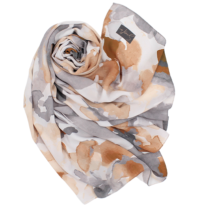 Châle YAOMY® "Watery" - Gris