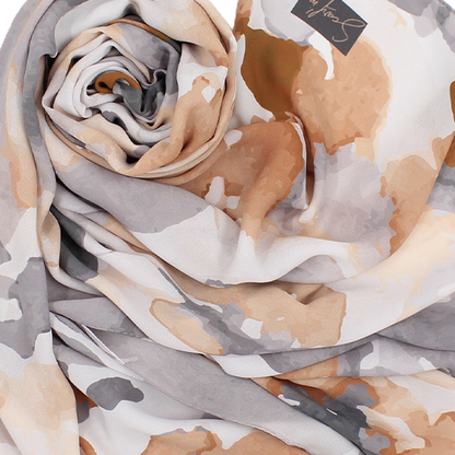 Châle YAOMY® "Watery" - Gris
