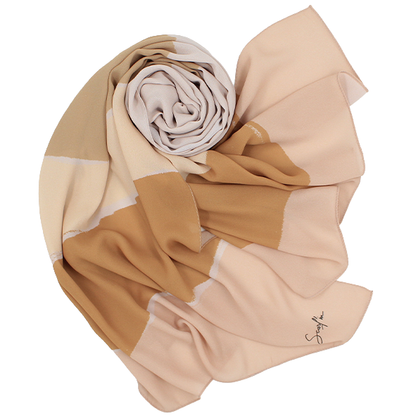 Châle YAOMY® " Wedgy" - Beige