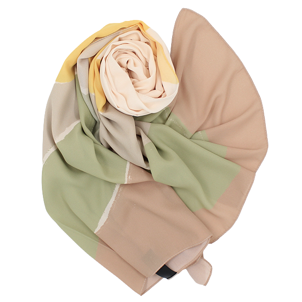 Châle YAOMY® " Wedgy" - Jaune