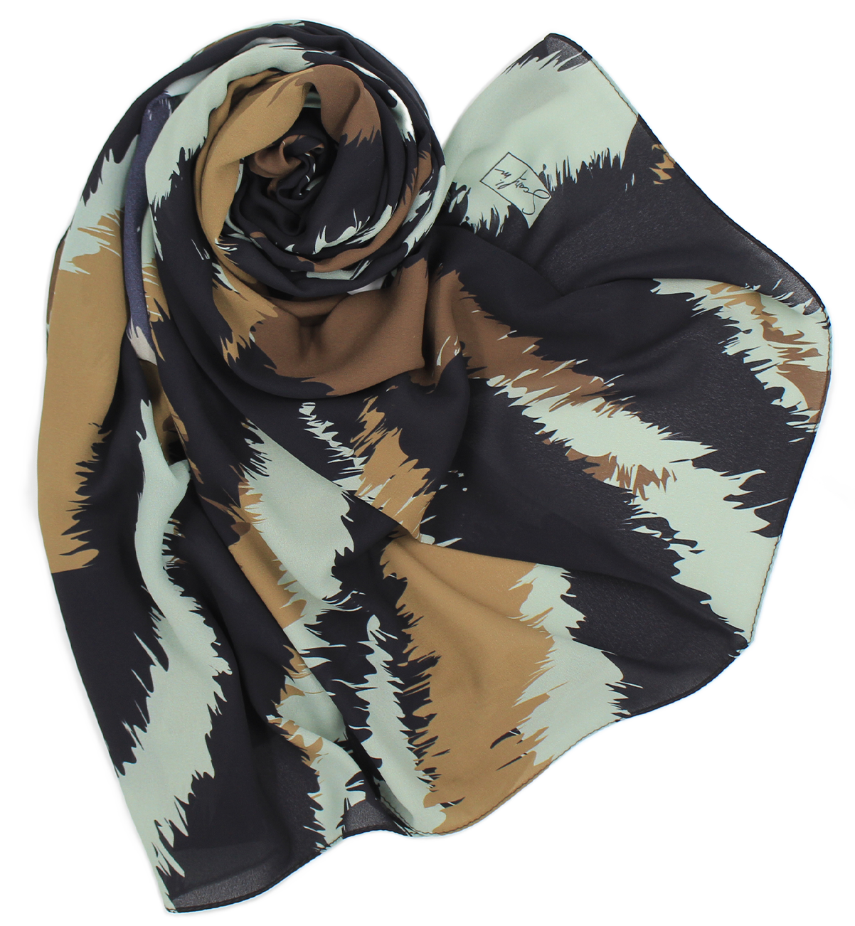 CHALE YAOMY® "Zabra" - Marron